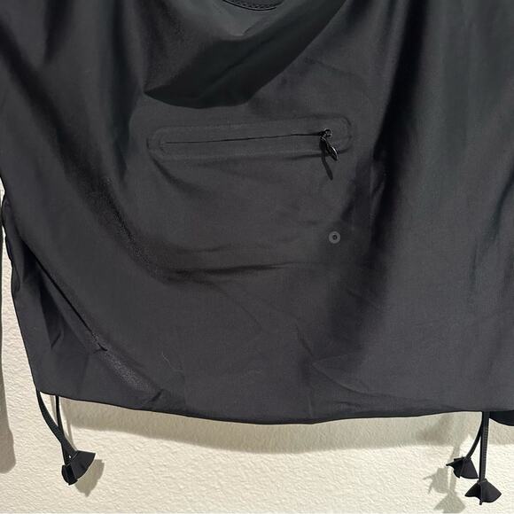 Lululemon Rashguard Water Salty Swim Rashguard Black SZ 10 - Picture 10 of 12